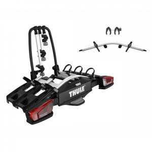Bike rack Thule VeloCompact 926 tow-bar mounted + adaptorul Thule 9261, for 3 or 4 bikes
