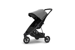 Canopy for Thule Spring stroller, CANOPY GREY MELANGE - Img 3