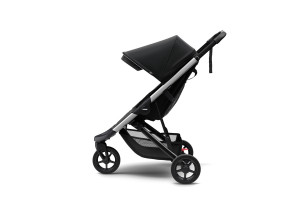 Canopy for Thule Spring stroller, CANOPY MIDNIGHT BLACK - Img 2