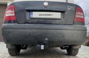 Carlig de remorcare Skoda Octavia I Sedan 2x4 1997-2010 Semidemontabil Hakpol - Img 4