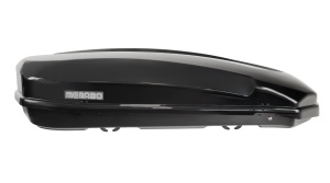 Cutie portbagaj Menabo Satellite 600 DUO ABS Black CRAB, 197x94x45 cm