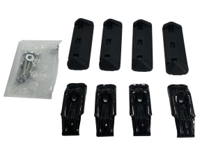 Kit de prindere Menabo FIX031G pentru bare transversale Tema / Tema Aluminiu