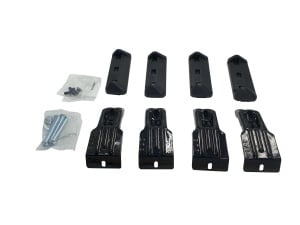 Kit de prindere Menabo FIX060G pentru bare transversale Tema / Tema Aluminiu - Img 1