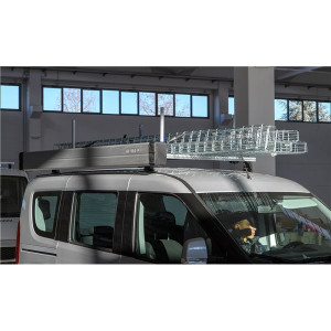 Menabo 3 m roof bar pipe carrier for tubing, pipes and profiles - Img 4