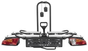 Menabo Antares towbar bike rack for 2 bikes, foldable, tilting, e-bike ready - Img 2