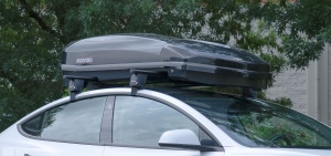Menabo Dedicate OE Aluminium roof bars for Tesla Model Y (with fixed points) - Img 5