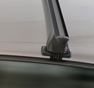 Menabo Delta Black roof bars for Seat Leon IV (MK4) Without trapa, 5 doors, model 2020+ - Img 3