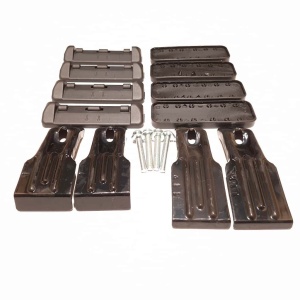 Menabo Delta Silver roof bars for Fiat Grande Punto, 3 doors, model 2005-2012 - Img 11
