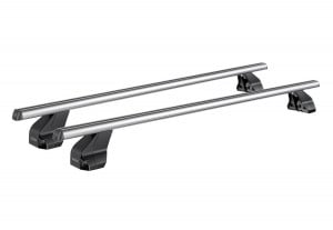 Menabo Omega Aluminium roof bars for Volkswagen Polo III (6N), model 1995-1999 - Img 1