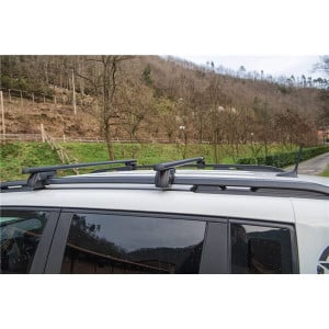 Menabo Sherman Black roof bars for Hyundai Trajet 1999-2008 - Img 15