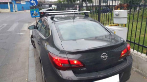 Menabo Tema Aluminium roof bars for Fiat Doblo Restyling, model 2009-2010 - Img 8