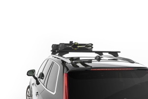 Menabo Yelo 4 Black ski & snowboard rack, roof-bar mounted, 4 pairs skis / 2 snowboards - Img 4