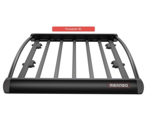 Menabo Yosemite L basket-type roof rack, Black - Img 3