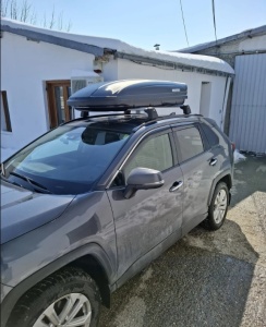 Roof box Menabo Marathon Dark 460, 195x79x36cm - Img 16