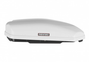 Roof box Menabo Satellite 330 ABS White, 141x77x34cm - Img 2