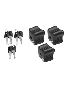 Set 3 butoane antifurt Menabo pentru suporturi de biciclete