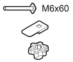 Set suruburi pentru clema de scara Menabo