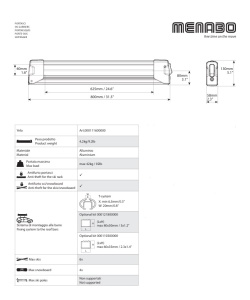 Ski & snowboard rack Menabo Yelo 6 Silver sliding, roof-bar mounted, 6 pairs ski / 4 snowboard - Img 9