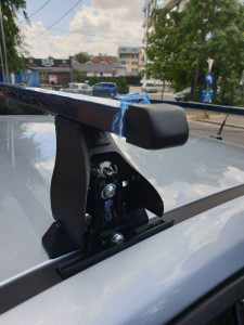 steel K39 roof bars for Volkswagen Polo III (6N2), 5 doors, model 1999-2003 - Img 10