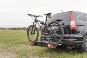 Suport biciclete Menabo Merak Tilting pentru 2 biciclete cu prindere pe carligul de remorcare - Img 11