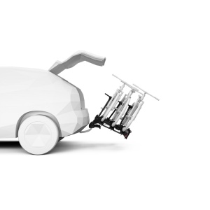 Suport biciclete Thule OutPace cu prindere pe carligul de remorcare, pentru 3 biciclete - Img 11