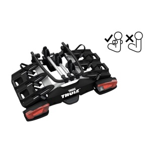 Suport biciclete Thule VeloCompact F cu prindere pe carligul de remorcare, pentru 3 biciclete - Img 3