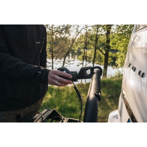 Suport biciclete Thule VeloSpace 3 cu prindere pe carligul de remorcare (13pini) pentru 3 biciclete - Img 9