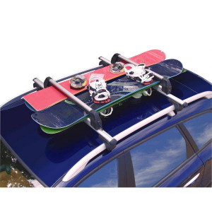 Suport schi snowboard Menabo Silver Ice pe bare transversale, 6 perechi ski / 4 snowboard - Img 3
