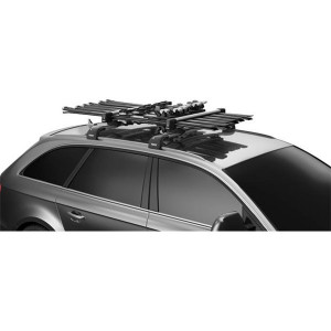 Suport ski/snowboard Thule SnowPack 7326 pe bare transversale, 6 schi, 4 snowboard - Img 11