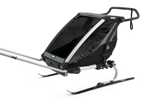 Thule Chariot Lite 2 multisport trailer for 1-2 children, Agave - Img 5