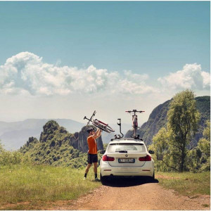 Thule ProRide 591 roof bike rack, silver, pack of 2 - Img 5