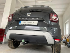 Tow bar - Dacia Duster Suv 2018-2024 Semi-detachable Umbra Rimorchi - Img 5