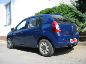 Tow bar - Dacia Sandero Stepway Hatchback 2009-2012 Semi-detachable Hook - Img 4