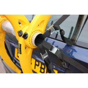 Bike rack Saris Bones 3 Yellow for 3 bikes tailgate mounted/boot - Img 4