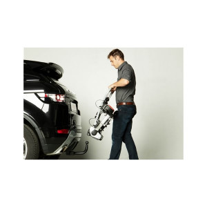 Bike rack Yakima JustClick 3 + Extensie for 4 bikes tow-bar mounted - Img 9