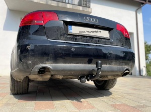 Carlig de remorcare Audi A4 Sedan B7 2004-2007 Semidemontabil Hakpol - Img 4