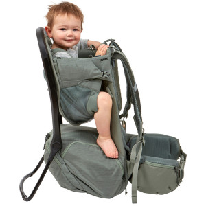Child carrier backpack, Thule Sapling, Agave - Img 3