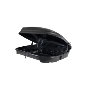Cutie portbagaj MatBox Dark 320L, Neagru Mat, 128x90x38 cm - Img 5