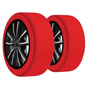 DAC Active Series 3D snow socks for 265/65 R17 tyres, textile snow chains, EN 16662-1, size XXL