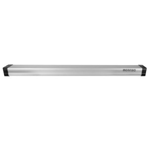 Menabo box for transporting tubing, pipes and profiles up to 3m, roof-bar mounted