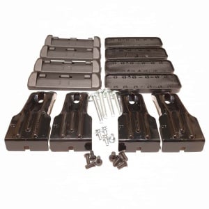 Menabo Delta Black roof bars for Audi A3 (8L) Sedan, 4 doors, model 1996-2003 - Img 10
