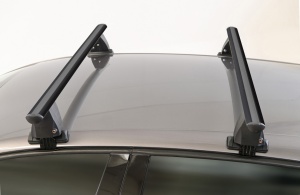 Menabo Delta Black roof bars for Lancia Delta III, 5 doors, model 2011-2015 - Img 2