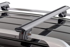 Menabo Fender Silver roof bars for Mercedes E Break (S210) 1995-2002 - Img 8