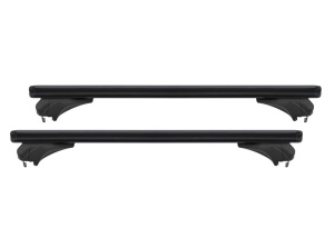 Menabo Sonic Black roof bars for Alfa Romeo Stelvio 2017+