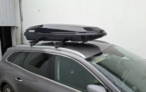 Roof box Menabo Diamond 500 Black, 209x79x36cm - Img 15