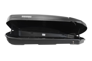 Roof box Menabo Satellite 550 ABS Dark, 198x94x36 cm - Img 4
