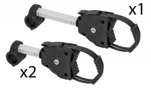 Set 2 brate scurte + 1 brat lung de prindere a cadrului bicicletei Menabo
