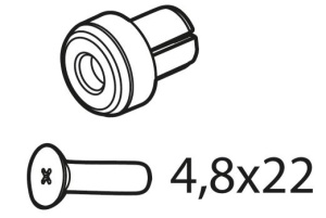 Set capace diametru 25 mm Menabo