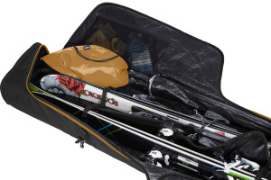 Ski bag, Thule RoundTrip Double Ski Roller, 192 cm, Black - Img 3