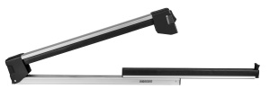 Ski & snowboard rack Menabo Yelo 6 Silver sliding, roof-bar mounted, 6 pairs ski / 4 snowboard - Img 6